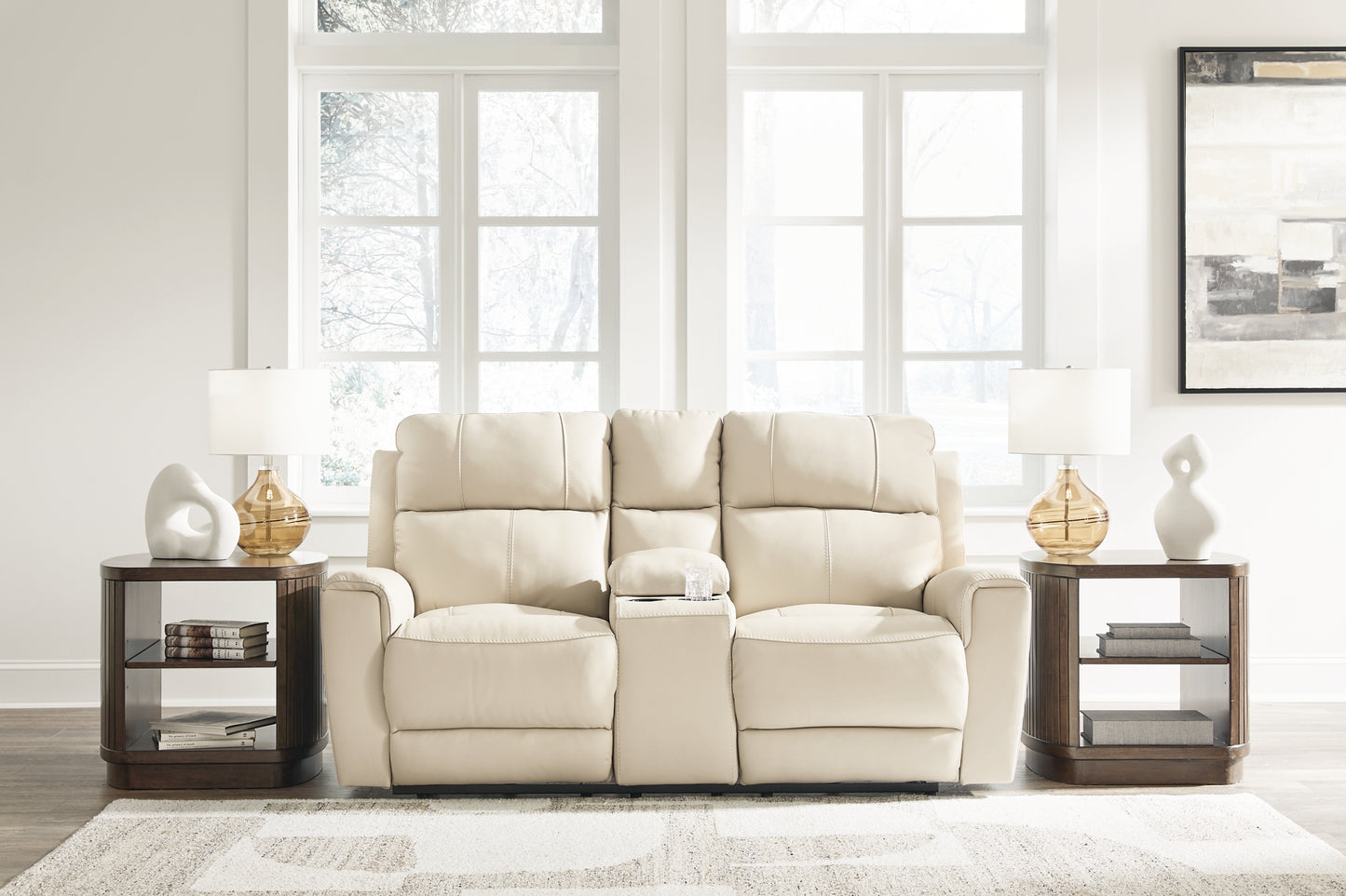 Dahlmoore DBL REC PWR Loveseat w/Console Signature Design by Ashley®