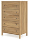 Bermacy Queen Panel Headboard with Dresser, Chest and Nightstand Signature Design by Ashley®