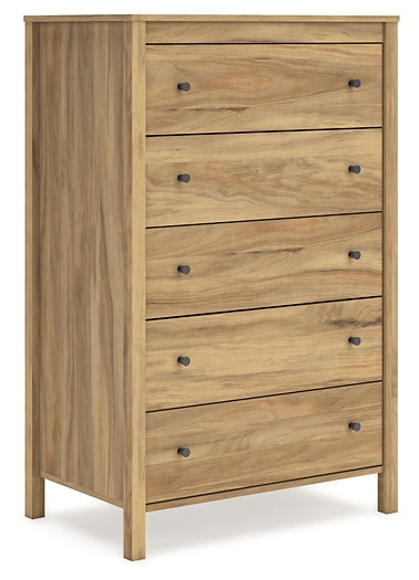 Bermacy Queen Panel Headboard with Dresser, Chest and Nightstand Signature Design by Ashley®