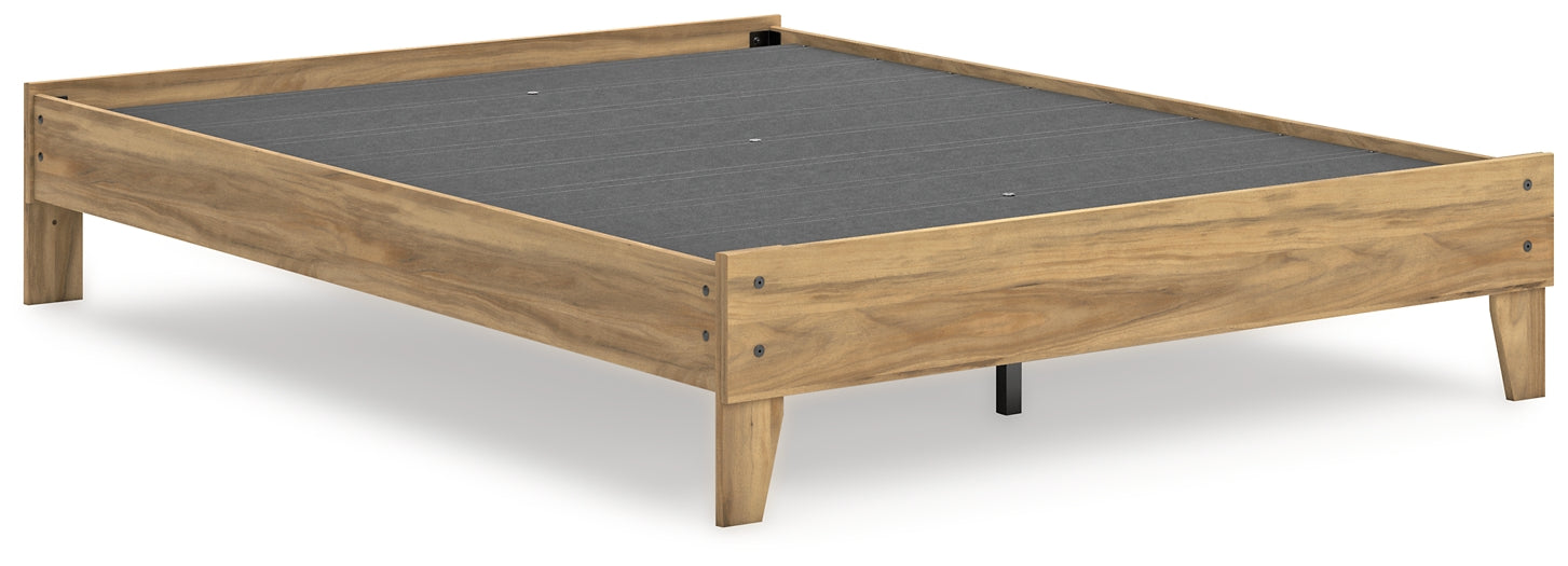 Bermacy Queen Platform Bed with Dresser, Chest and Nightstand Signature Design by Ashley®