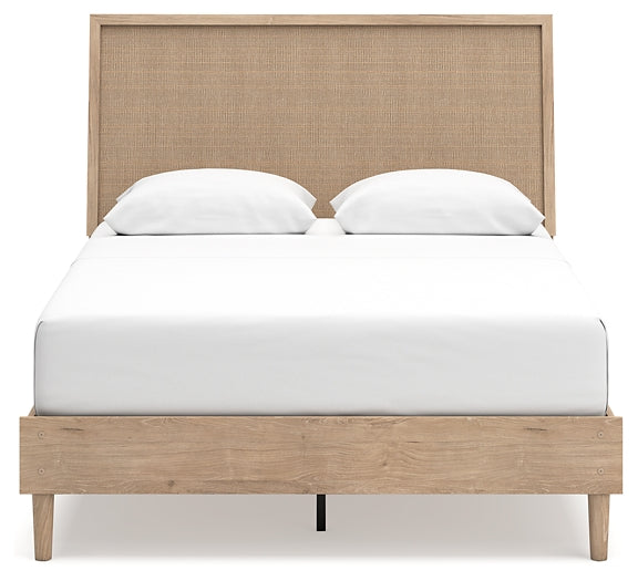 Cielden Queen Panel Bed with 2 Nightstands Signature Design by Ashley®