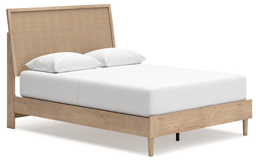 Cielden Queen Panel Bed with 2 Nightstands Signature Design by Ashley®