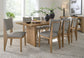 Sherbana Dining Table and 8 Chairs Signature Design by Ashley®