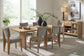 Sherbana Dining Table and 6 Chairs Signature Design by Ashley®