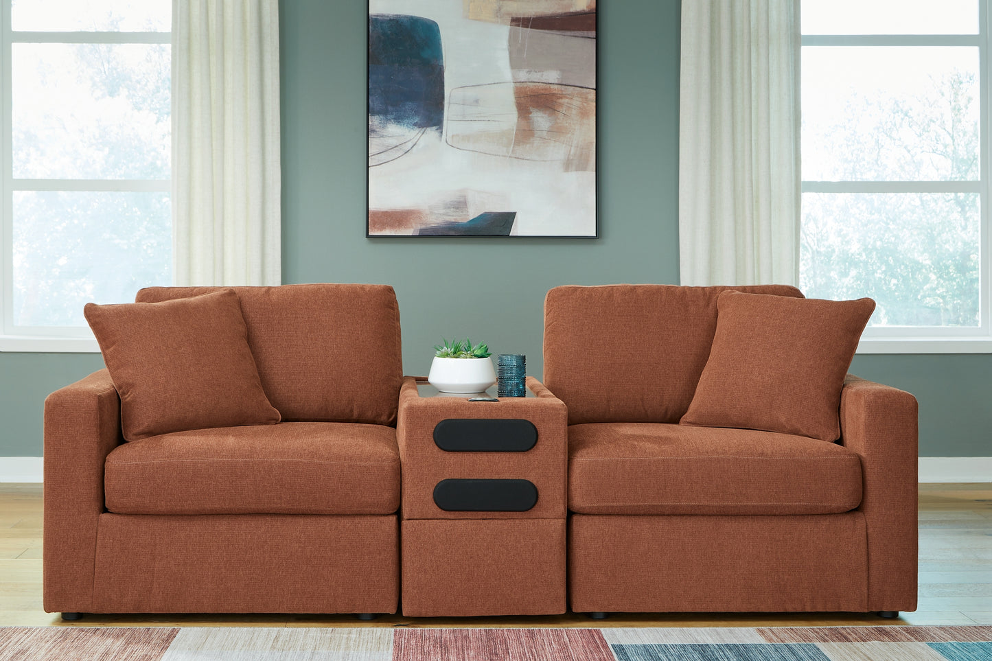 Modmax 3-Piece Sectional with Audio Console Signature Design by Ashley®