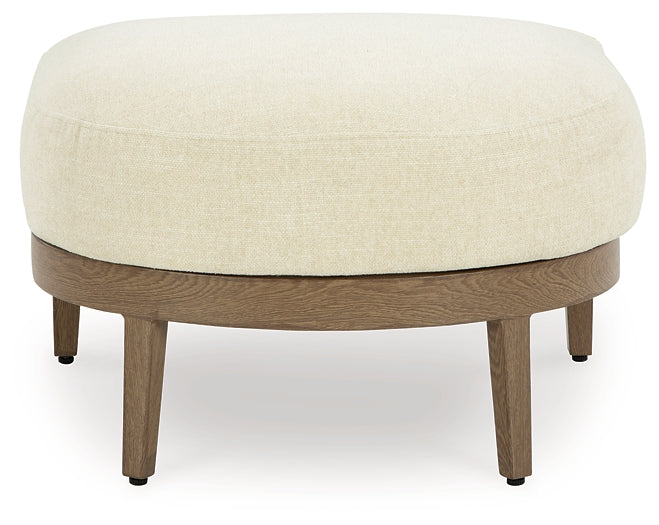 Serene Bay Ottoman with Cushion Signature Design by Ashley®