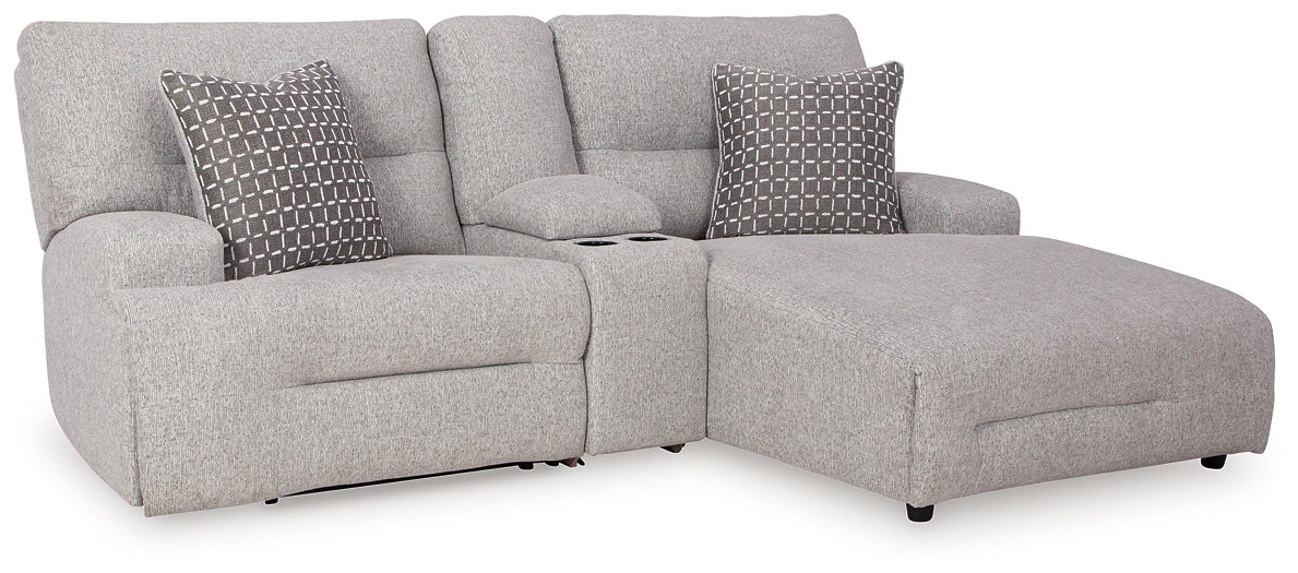 Acklen Place 3-Piece Power Reclining Sectional Sofa with Chaise Signature Design by Ashley®