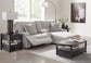 Acklen Place 3-Piece Power Reclining Sectional Sofa with Chaise Signature Design by Ashley®