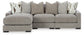 Aslan Court 3-Piece Sofa Sectional with Chaise Benchcraft®