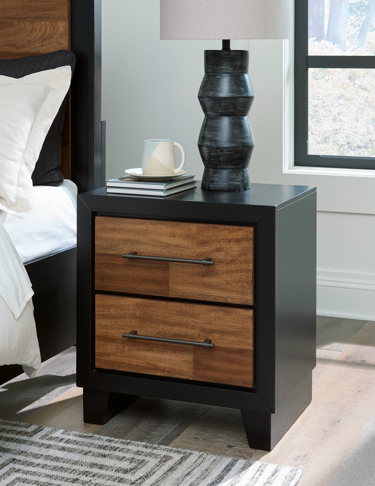 Kraeburn Two Drawer Night Stand Benchcraft®