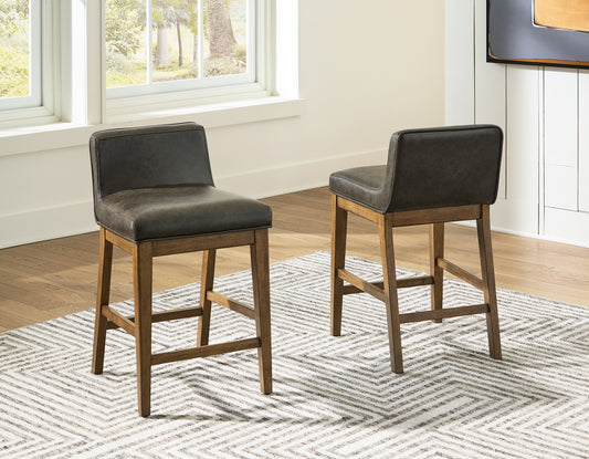 Cabalynn Upholstered Barstool (2/CN) Signature Design by Ashley®