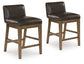 Cabalynn Upholstered Barstool (2/CN) Signature Design by Ashley®