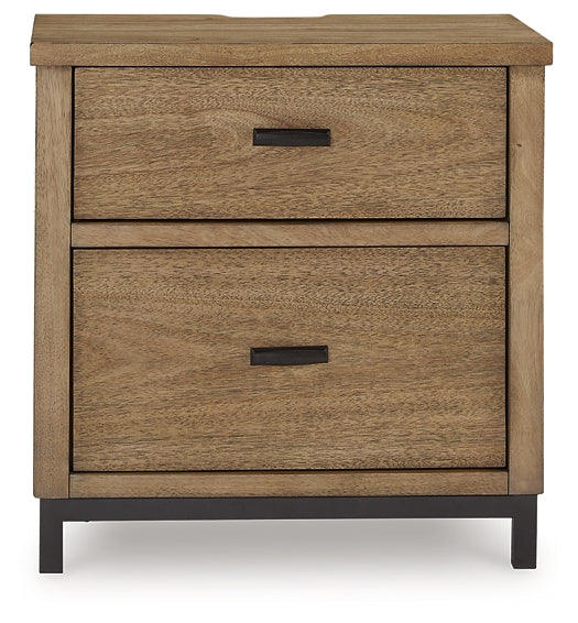 Tomtyn Two Drawer Night Stand Benchcraft®