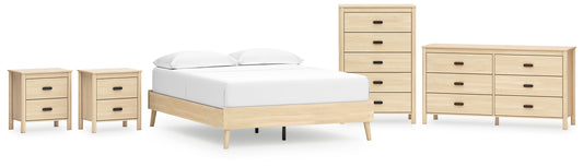 Cabinella Queen Platform Bed with Dresser, Chest and 2 Nightstands Signature Design by Ashley®