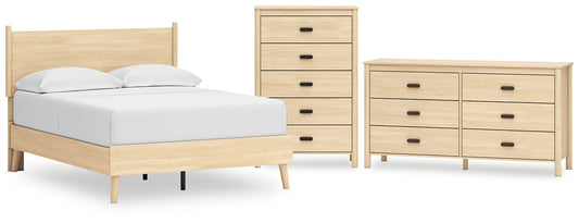 Cabinella Full Platform Panel Bed with Dresser and Chest Signature Design by Ashley®