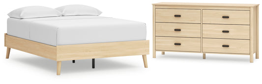 Cabinella Full Platform Bed with Dresser Signature Design by Ashley®