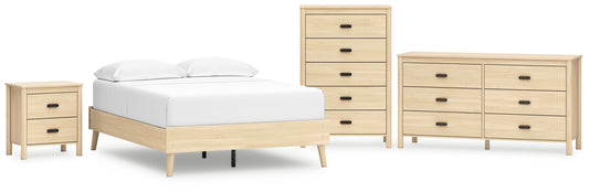 Cabinella Full Platform Bed with Dresser, Chest and Nightstand Signature Design by Ashley®