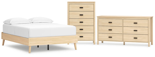 Cabinella Full Platform Bed with Dresser and Chest Signature Design by Ashley®