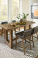 Cabalynn Counter Height Dining Table and 4 Barstools Signature Design by Ashley®