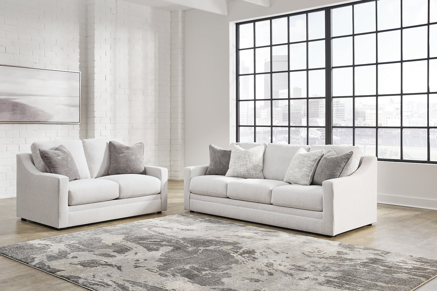 Maitelynn Sofa, Loveseat, Chair and Ottoman Signature Design by Ashley®