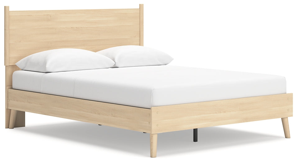 Cabinella Queen Platform Panel Bed with Dresser Signature Design by Ashley®