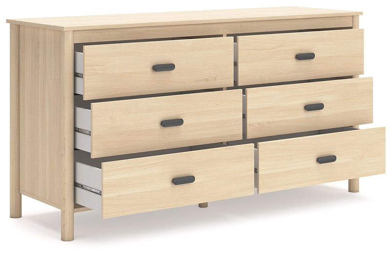 Cabinella Queen Platform Panel Bed with Dresser Signature Design by Ashley®