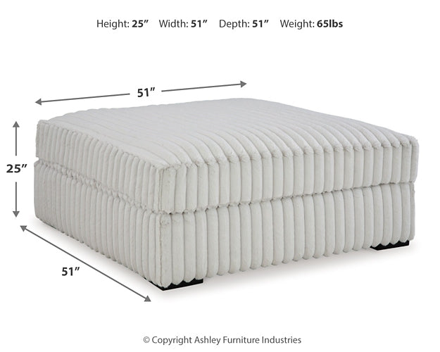 Stupendous Oversized Accent Ottoman Signature Design by Ashley®