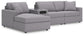 Modmax 4-Piece Sectional with Chaise and Audio Console Signature Design by Ashley®