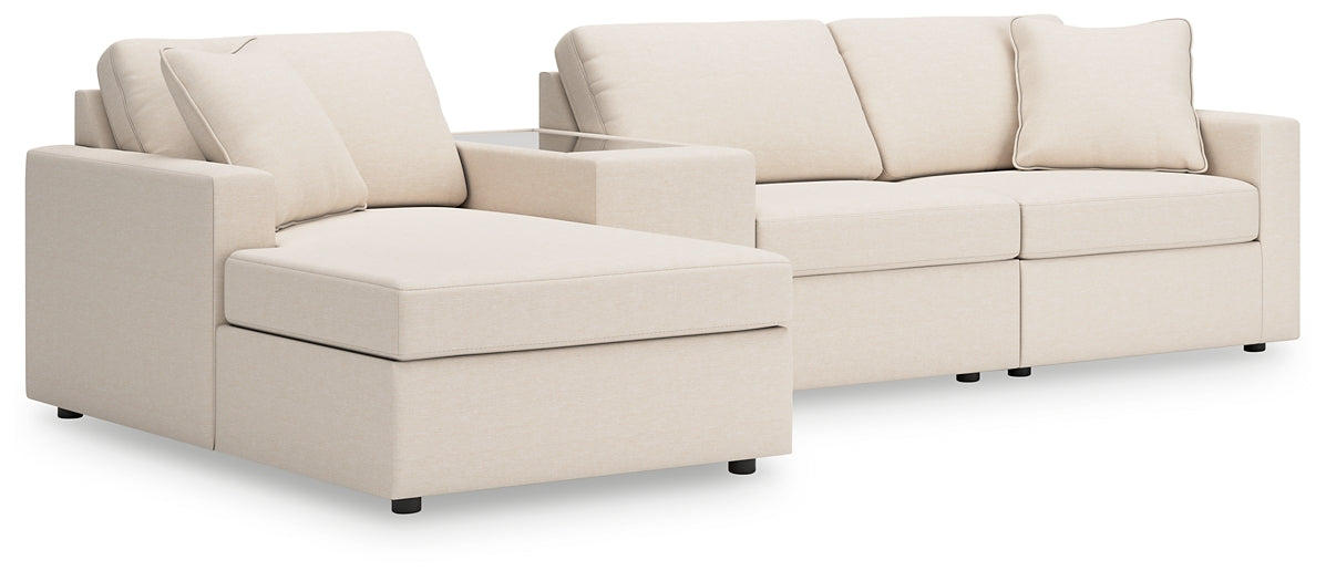 Modmax 4-Piece Sectional with Chaise and Storage Console Signature Design by Ashley®