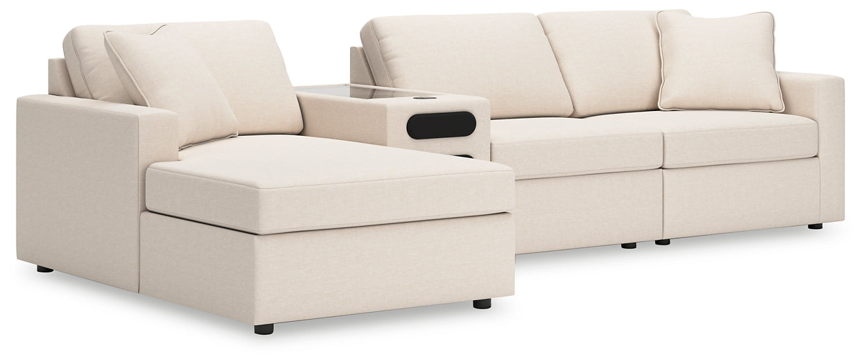 Modmax 4-Piece Sectional with Chaise and Audio Console Signature Design by Ashley®