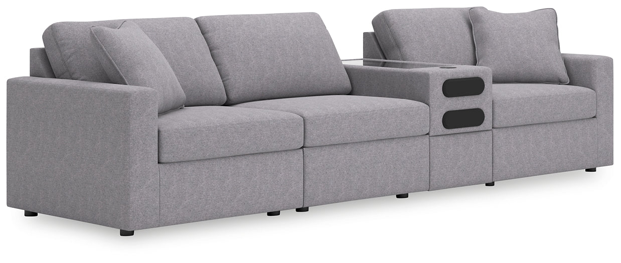 Modmax 4-Piece Sectional with Audio Console Signature Design by Ashley®