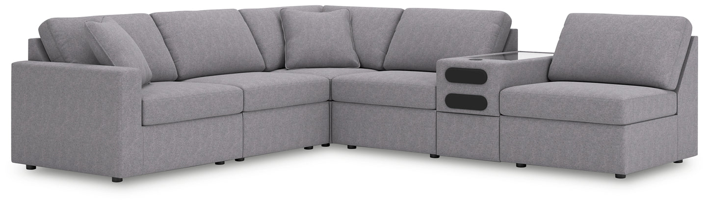 Modmax 6-Piece Sectional with Audio Console Signature Design by Ashley®