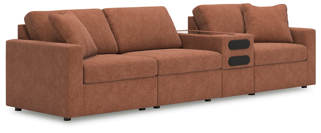 Modmax 4-Piece Sectional with Audio Console Signature Design by Ashley®