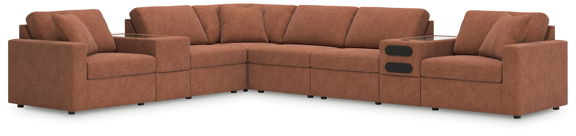 Modmax 8-Piece Sectional with Audio and Storage Consoles Signature Design by Ashley®