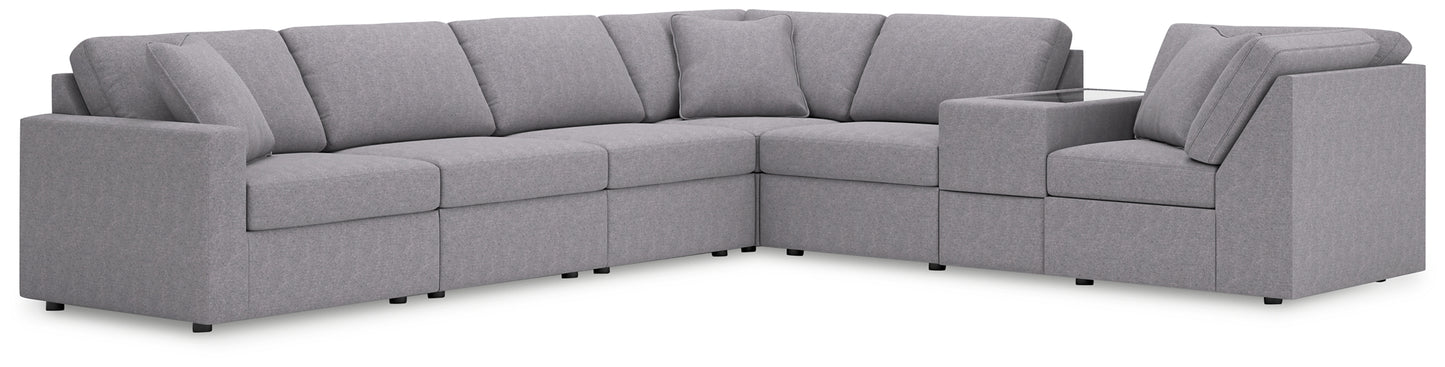 Modmax 7-Piece Sectional with Storage Console Signature Design by Ashley®