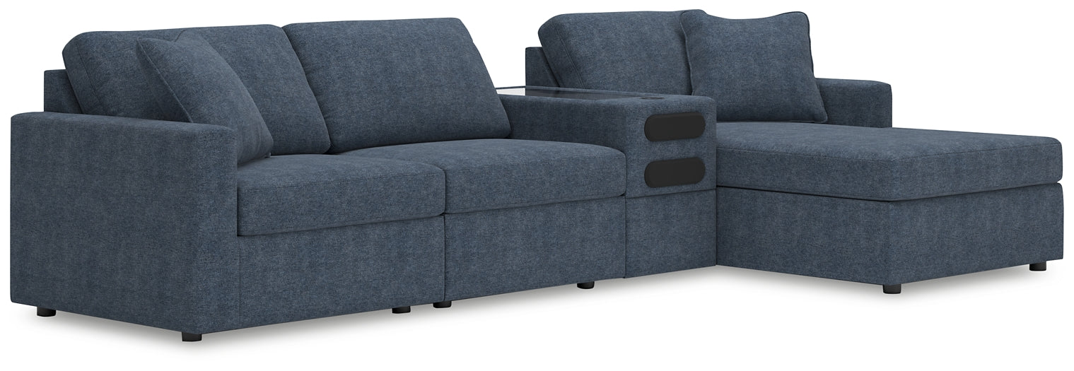 Modmax 4-Piece Sectional with Chaise and Audio Console Signature Design by Ashley®