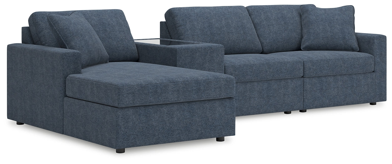 Modmax 4-Piece Sectional with Chaise and Storage Console Signature Design by Ashley®