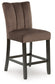 Jeshina Upholstered Barstool (2/CN) Signature Design by Ashley®