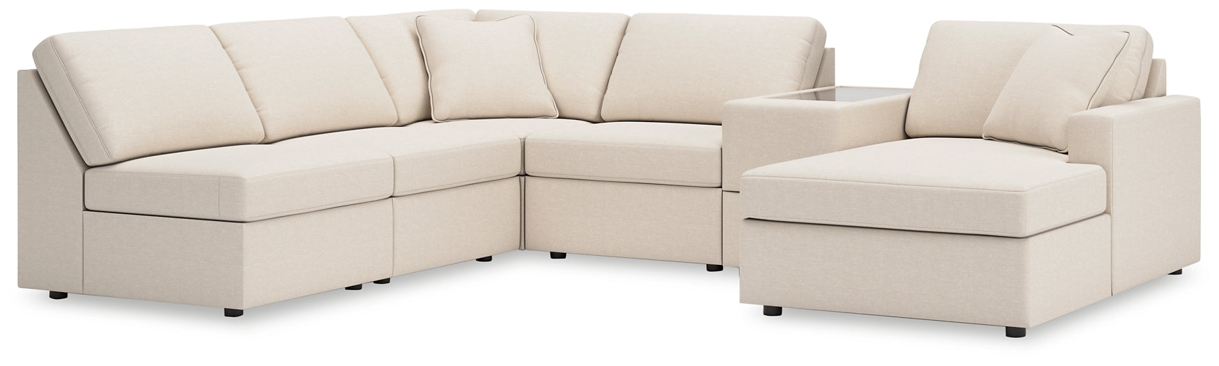 Modmax 6-Piece Sectional with Chaise and Storage Console Signature Design by Ashley®