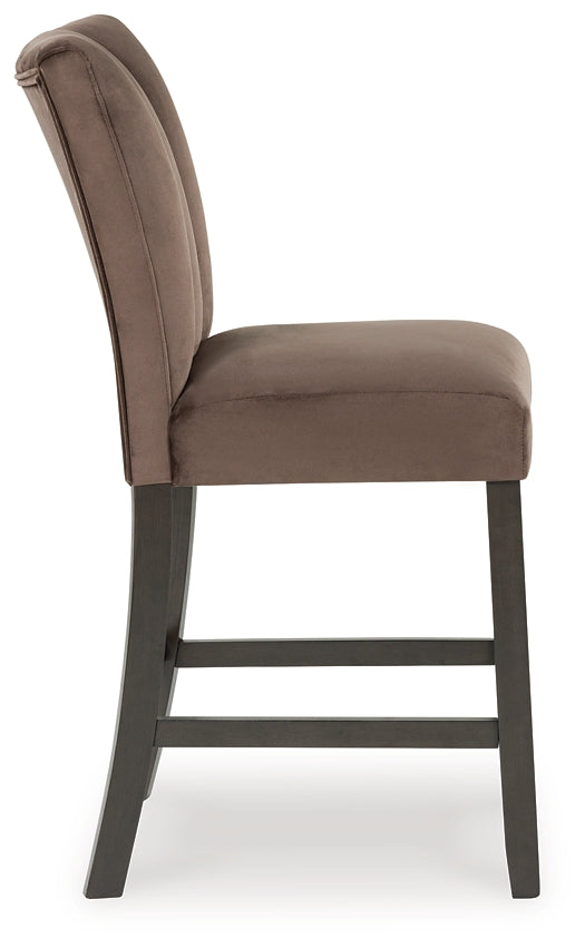 Jeshina Upholstered Barstool (2/CN) Signature Design by Ashley®