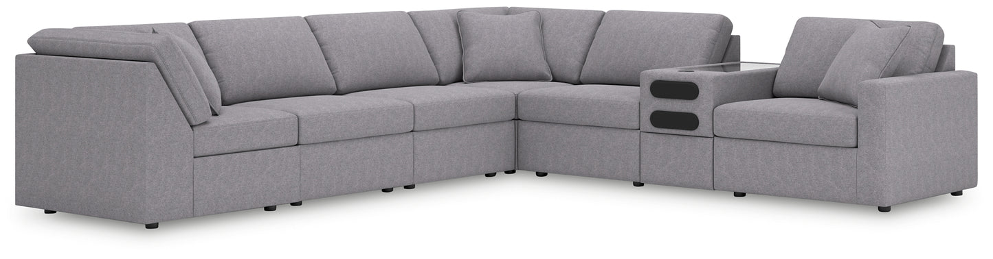 Modmax 7-Piece Sectional with Audio Console Signature Design by Ashley®