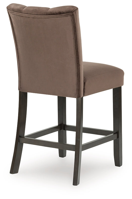 Jeshina Upholstered Barstool (2/CN) Signature Design by Ashley®