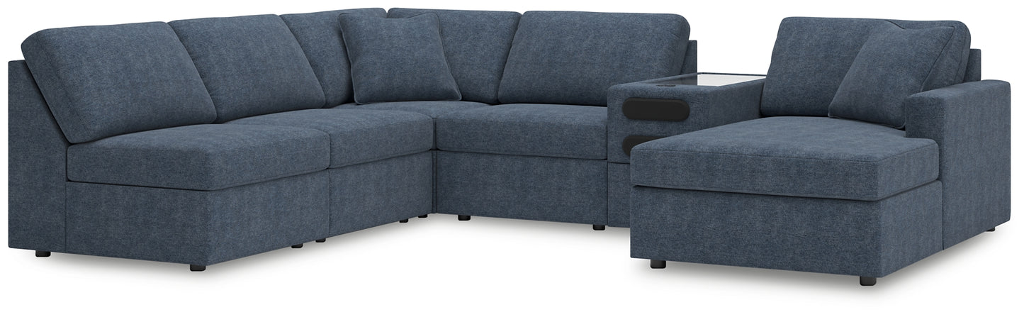 Modmax 6-Piece Sectional with Chaise and Audio Console Signature Design by Ashley®