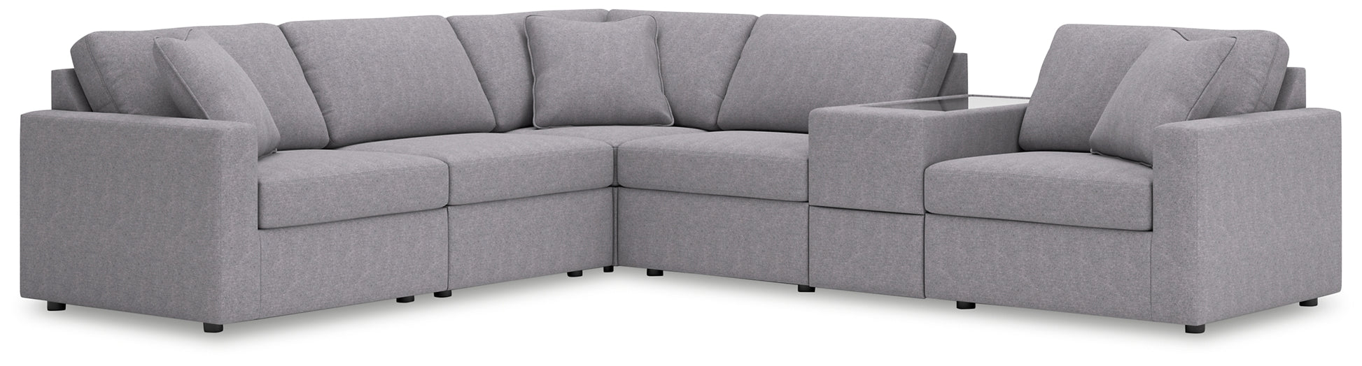 Modmax 6-Piece Sectional with Storage Console Signature Design by Ashley®