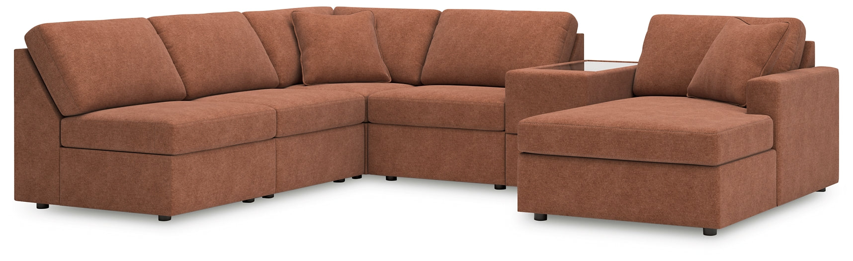 Modmax 6-Piece Sectional with Chaise and Storage Console Signature Design by Ashley®