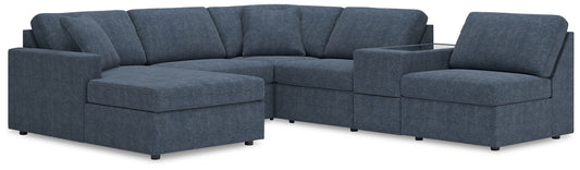 Modmax 6-Piece Sectional with Chaise and Storage Console Signature Design by Ashley®