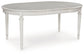 Montelaine Oval Dining Room EXT Table Benchcraft®