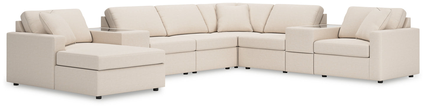 Modmax 8-Piece Sectional with Chaise and Storage Consoles Signature Design by Ashley®