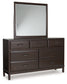 Vanmore Dresser and Mirror Benchcraft®