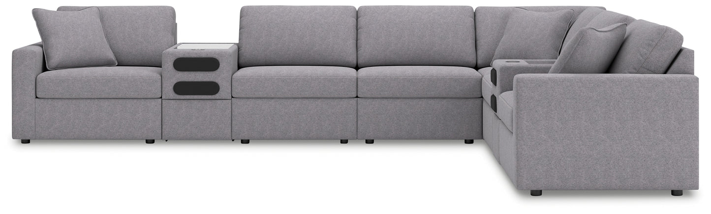 Modmax 8-Piece Sectional with Audio Consoles Signature Design by Ashley®